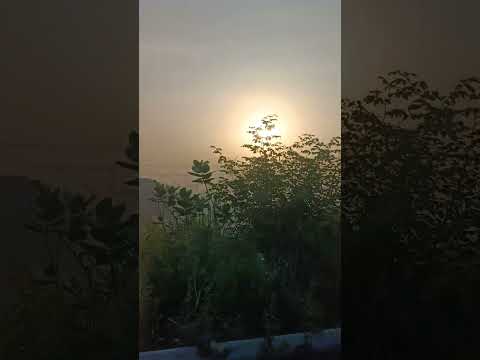 #morning view The sea’s calm, the horizon’s glowing — looks like a fine day to set sail.