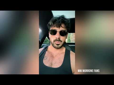 Michele Morrone listening to Two Feet