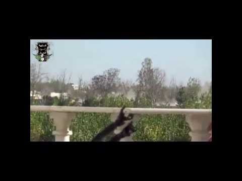 استهداف كتيبة الشهيد زيد الحراكي وكتيبة زنود الحق بقذائف الهاون حاجز النور قرب بلدة المليحة في ريف دمشق