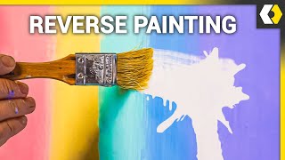 Painting in REVERSE with Thermochromic Paint