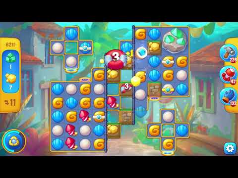 Fishdom 6211 Level - 15 moves - NO BooSTERS