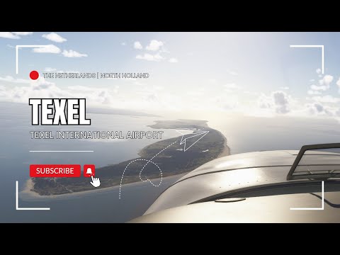 Landing in Den Burg | North Holland The Netherlands | EHTX | Texel International Airport #texel