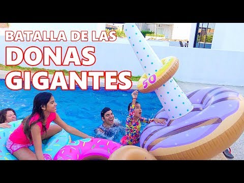 JUEGOS CON FLOTIS GIGANTES | TV ANA EMILIA