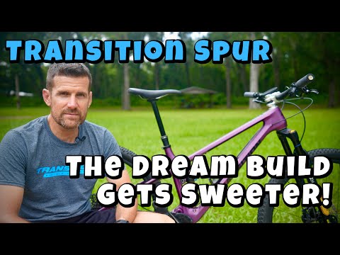 Transition Spur Dream Build Changes - dropping some weight on this already sweet ride