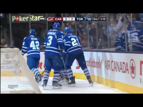 Hurricanes @ Leafs - 02/04/2013 Highlights