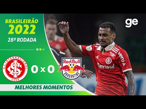 Gols e lances de Internacional x Red Bull Bragantino