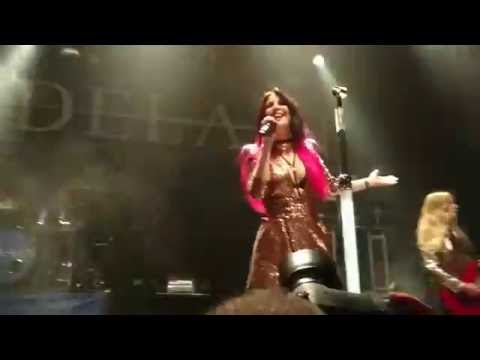 Delain - Intro (The Monarch) + Hands Of Gold Live @ Toulouse, FR 03.11.16