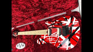 Video thumbnail for Eddie Van Halen EVH Stripe Series Wolfgang Special Limited Edition Electric Guitar Red/Black/White by Jay Thomas llc.