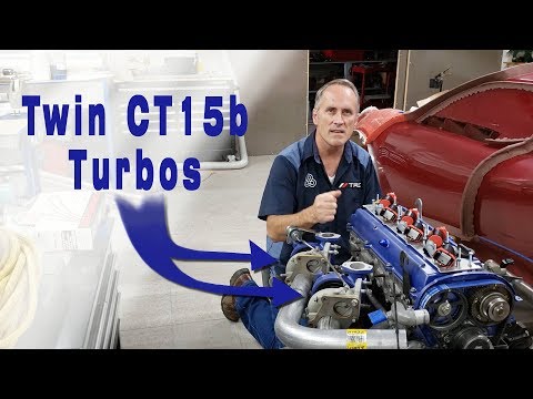 A13 - Arete Supercar project -The twin turbo setup – CT15b Turbo rebuild