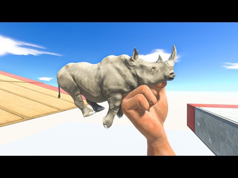 EPIC PUNCH + SPIKE TRAP + SPINO HEAD - Animal Revolt Battle Simulator