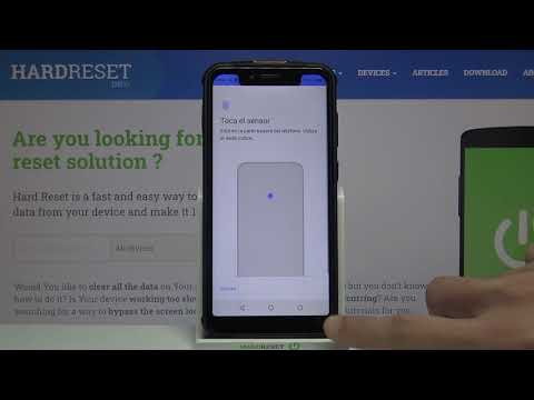Cómo poner una huella digital en ULEFONE Armor 5s - configurar huella digital
