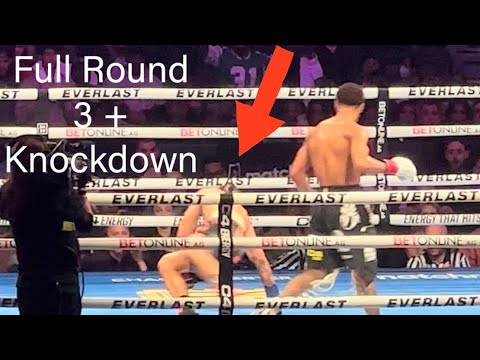 Devin Haney Knocks Down Prograis! Full 3rd Round HaneyVsPrograis