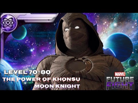 MOON KNIGHT LEVEL 70-80 | FULLY F2P BUILDING | KNULL SHOWCASE REVIEW | MARVEL FUTURE FIGHT