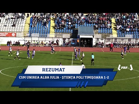 Liga 3, Etapa 10: CSM Unirea Alba Iulia - Știința Poli Timișoara 1-2 (Rezumat, 25.10.2025)