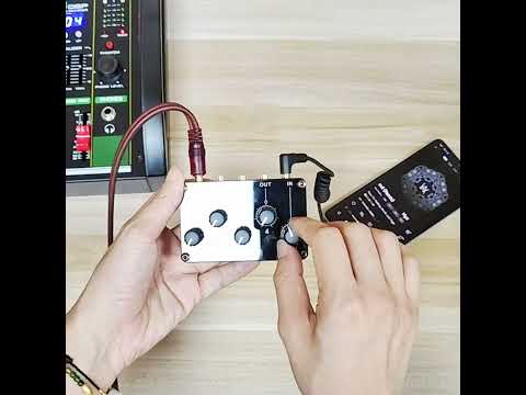 Moedel:TM400-Mini passive stereo four-way passive mixer.