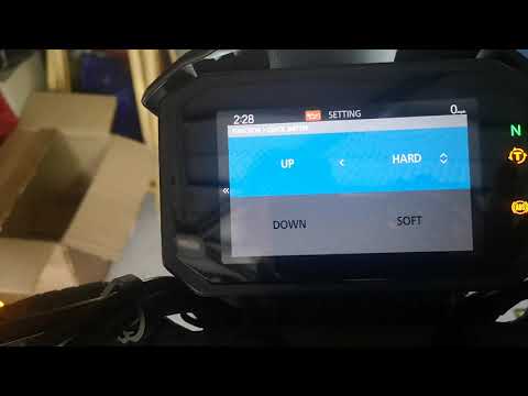 TFT on my Honda cb1000r Black edition