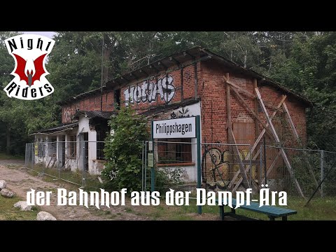 Lost Place: der uralte Bahnhof aus der Dampf-Ära auf Rügen - Night Riders Urbex
