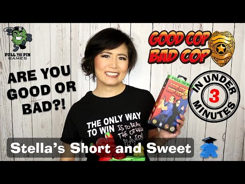 Good Cop Bad Cop 3rd Edition Board Game - Stella's Short and Sweet