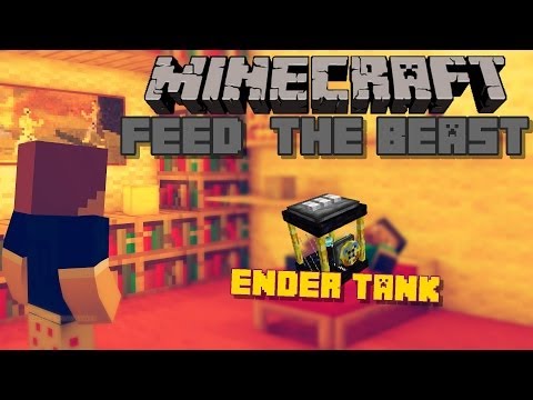 Feed the Beast - Ender tank e produção de lava :3