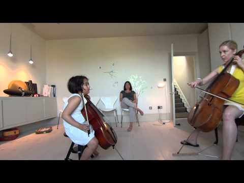 first cello lesson on Bach's Minuet No.2 (Suzuki Book 1)