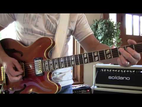 1968 GIBSON CANDY APPLE RED ES-345 TD STEREO Eddie Vegas www.eddievegas.com