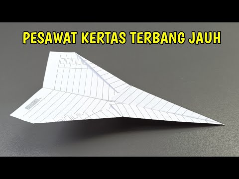 Pesawat Kertas Terbang Lama - Pesawat Terbang Tinggi Dan Jauh
