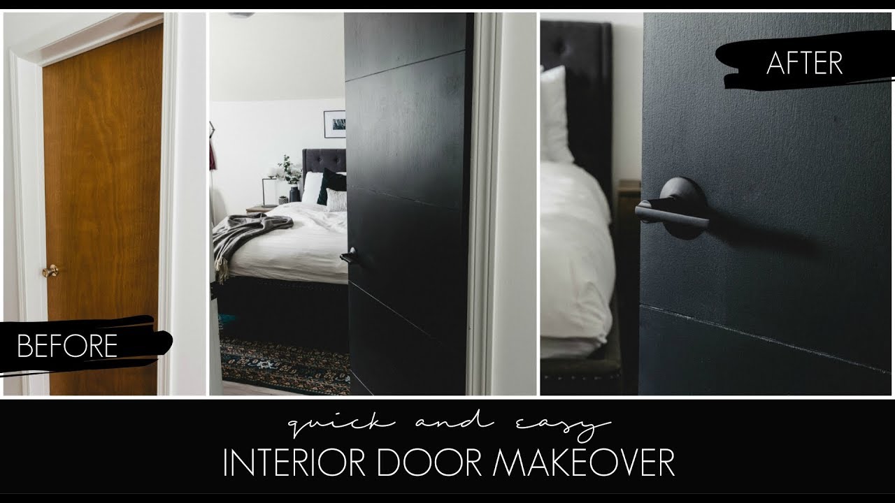 Interior Door Makeover [Quick, Easy, & FREE!]
