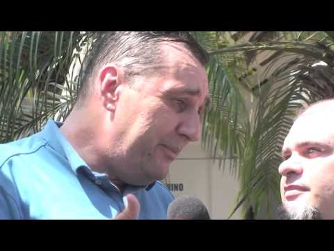 Entrevista com Luis Carlos Cancellier novo reitor da UFSC na Festa da ACI em Florinapolis