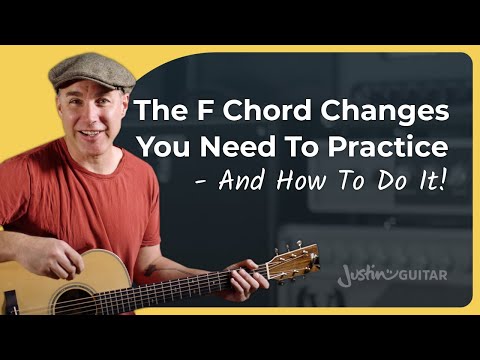 Changes With The F Chord For Beginners