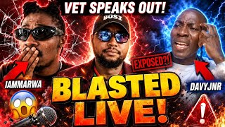 🔥 IAMMARWA’S Vet BLASTS Him LIVE! 😱 Brian Vapour & DavyJnr’s CONTROVERSIAL Talk REACTION