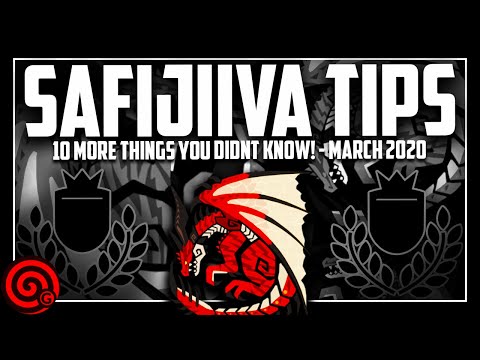 10 MORE Safi'Jiiva Tips (#2 will shock AND surprise you) | MHW Iceborne