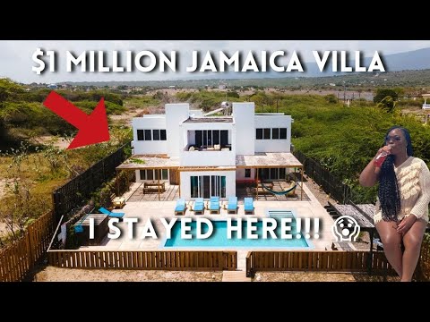 I STAYED IN THIS MILLION DOLLAR VILLA IN JAMAICA!!!