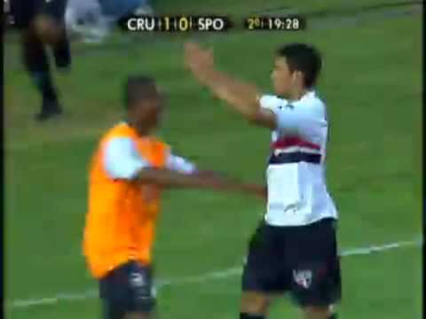 Cruzeiro 1 X 2 São Paulo - Brasileirão 09 - 06/09/09 - GOLS