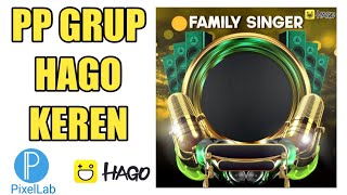 LOGO PROFIL GRUP HAGO KEREN menggunakan Pixellab