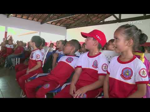 Alunos recebem orientações sobre o consumo consciente de água