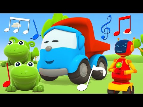 The Five Little Speckled Frogs + more nursery rhymes & kids’ songs. Learn and play with Leo!