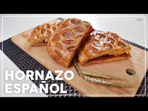 Como hacer Hornazo español. Receta Típica y Fácil de Elaborar paso a paso.