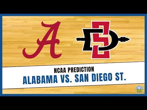 NCAA Tournament Predictions: Alabama vs. San Diego State