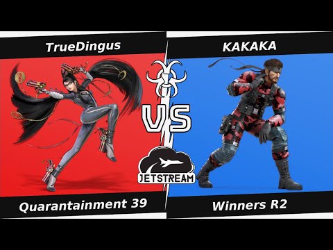 Quarantainment 39 Winners R2 - TrueDingus (Bayonetta) Vs. KAKAKA (Snake) Smash Ultimate - SSBU