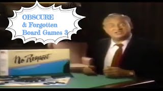 FORGOTTEN and or OBSCURE Board Games from the past!|Ep.3