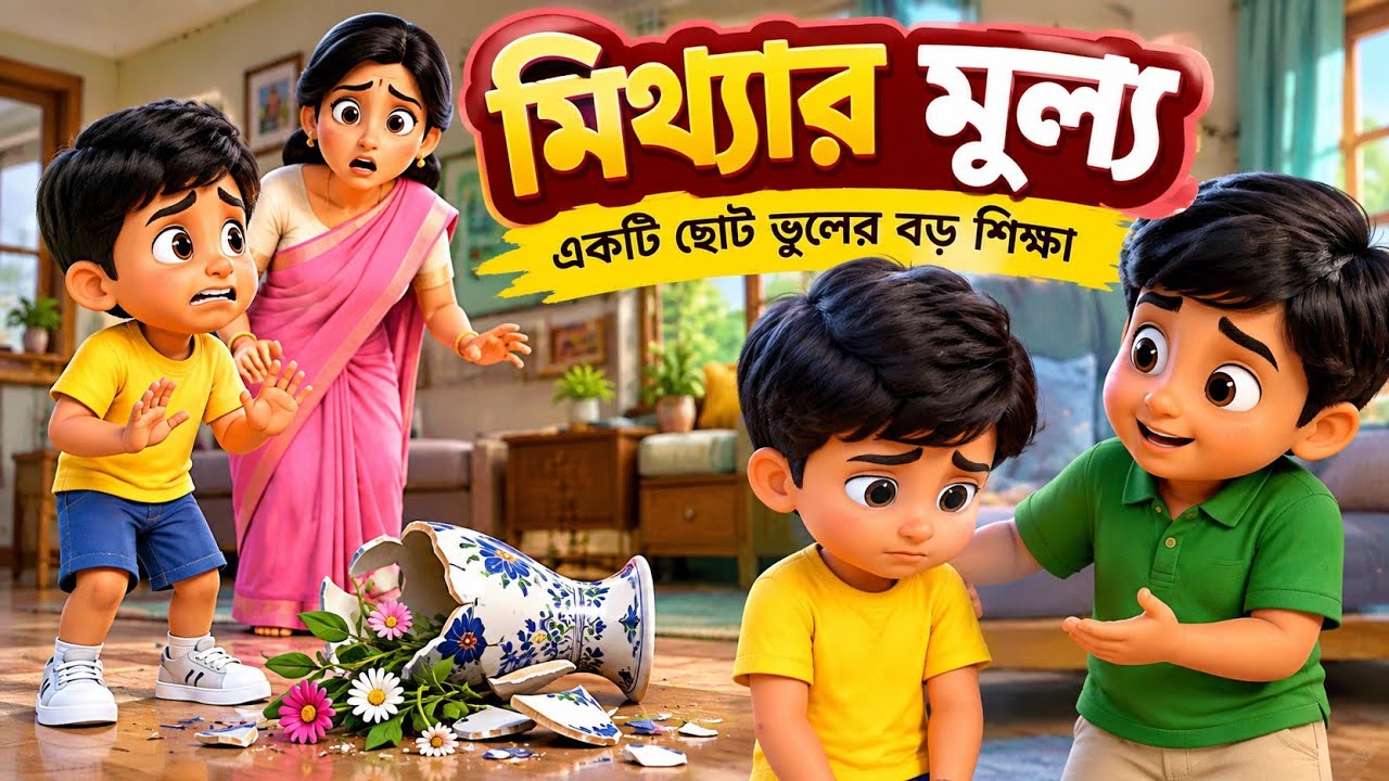মিথ্যার মূল্য 😱 | The Cost of a Lie | Bengali Moral Story