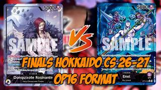[OP16] Finals Hokkaido CS 26-27 - Rosinante PY Vs PEnel - Enel Ancora Top Meta! - One Piece TCG ITA