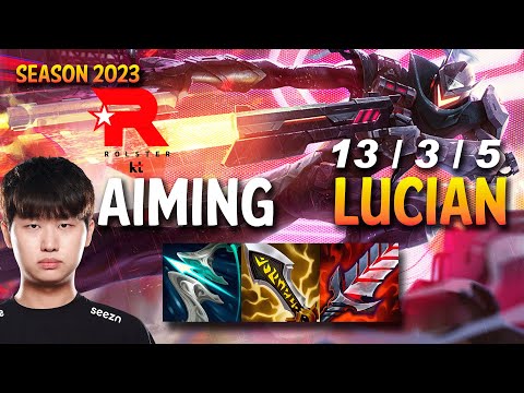 KT Aiming LUCIAN Top vs JAYCE - KR Ranked