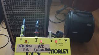 Video thumbnail for NEW Acoustic Image DoubleShot compared to GK Neo 112 by Rick Wolff