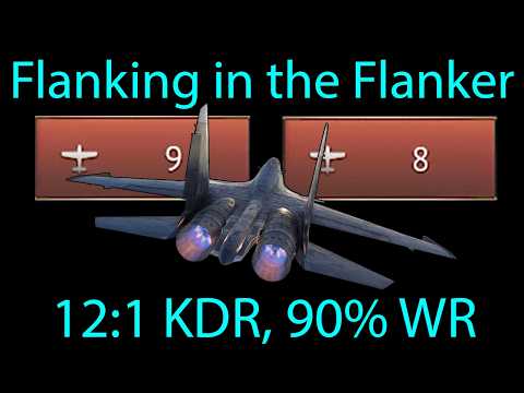 Flanking in the SU-30SM2 Wins 90% of Games: Just Go Right