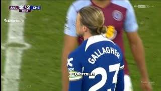 Conor Gallagher Goal | Aston Villa vs Chelsea 2-2 Highlights Goals | Premier League 23/24