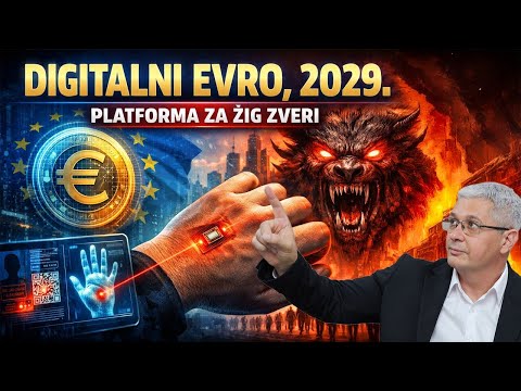 PLATFORMA ZA ŽIG ZVERI 666 - UVOĐENJE DIGITALNOG EVRA 2029. mr Zoran Marcikić Biblija uči