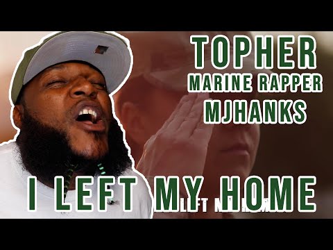TWIGGA SORRY - I Left My Home - MJHanks feat. @Topher and @The Marine Rapper [LYRIC VIDEO](REACTION)