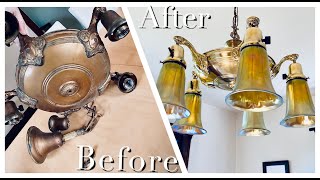 Vintage Chandelier Restoration