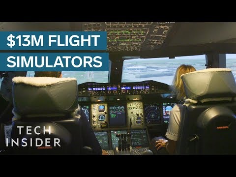 What It's Like Inside a $13 Million Flight Simulator